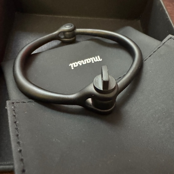 Miansai Jewelry - Miansai Charcoal Matte Cuff